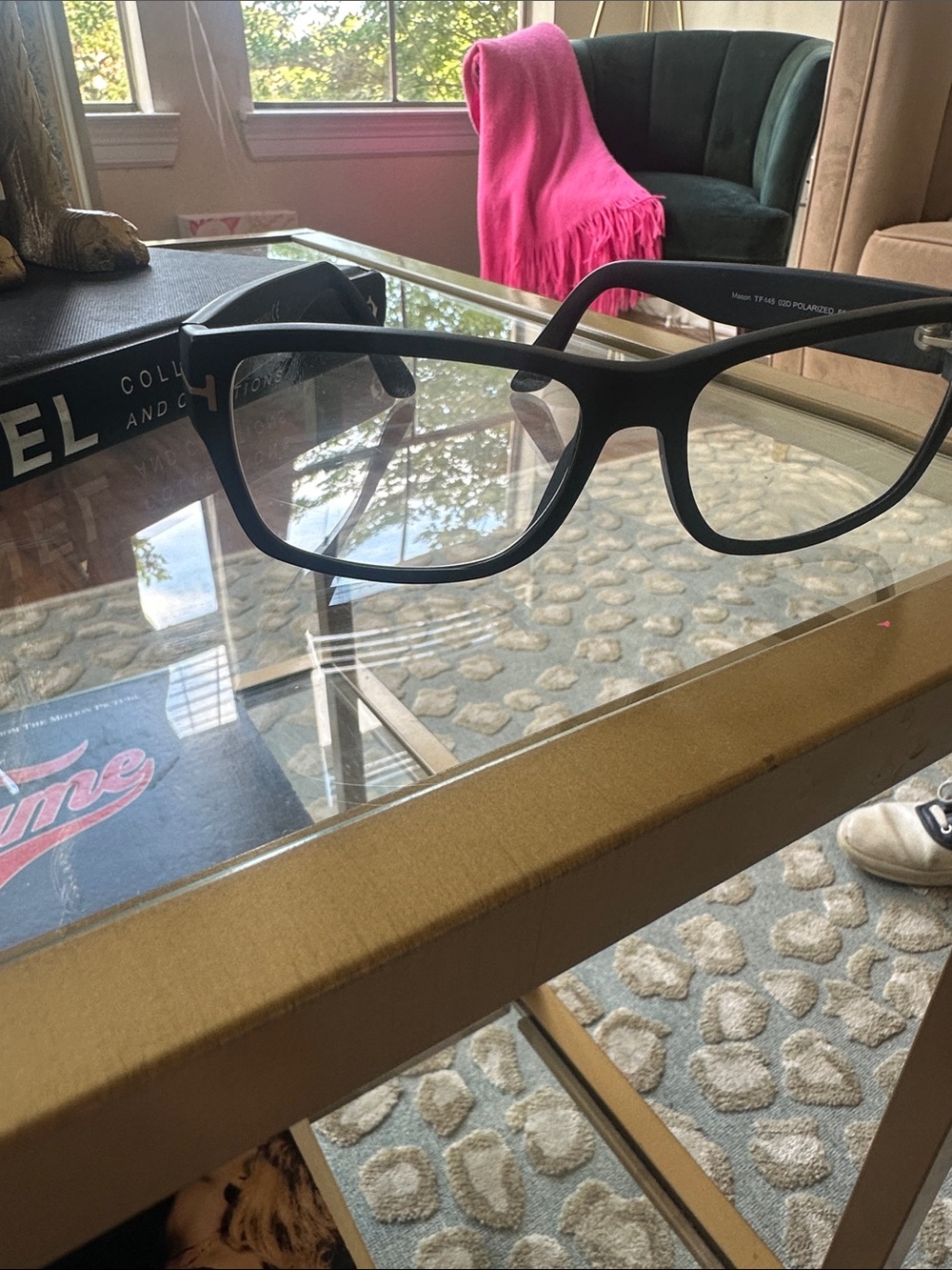 Tom Ford Matte Black Designer Sunglass Arms